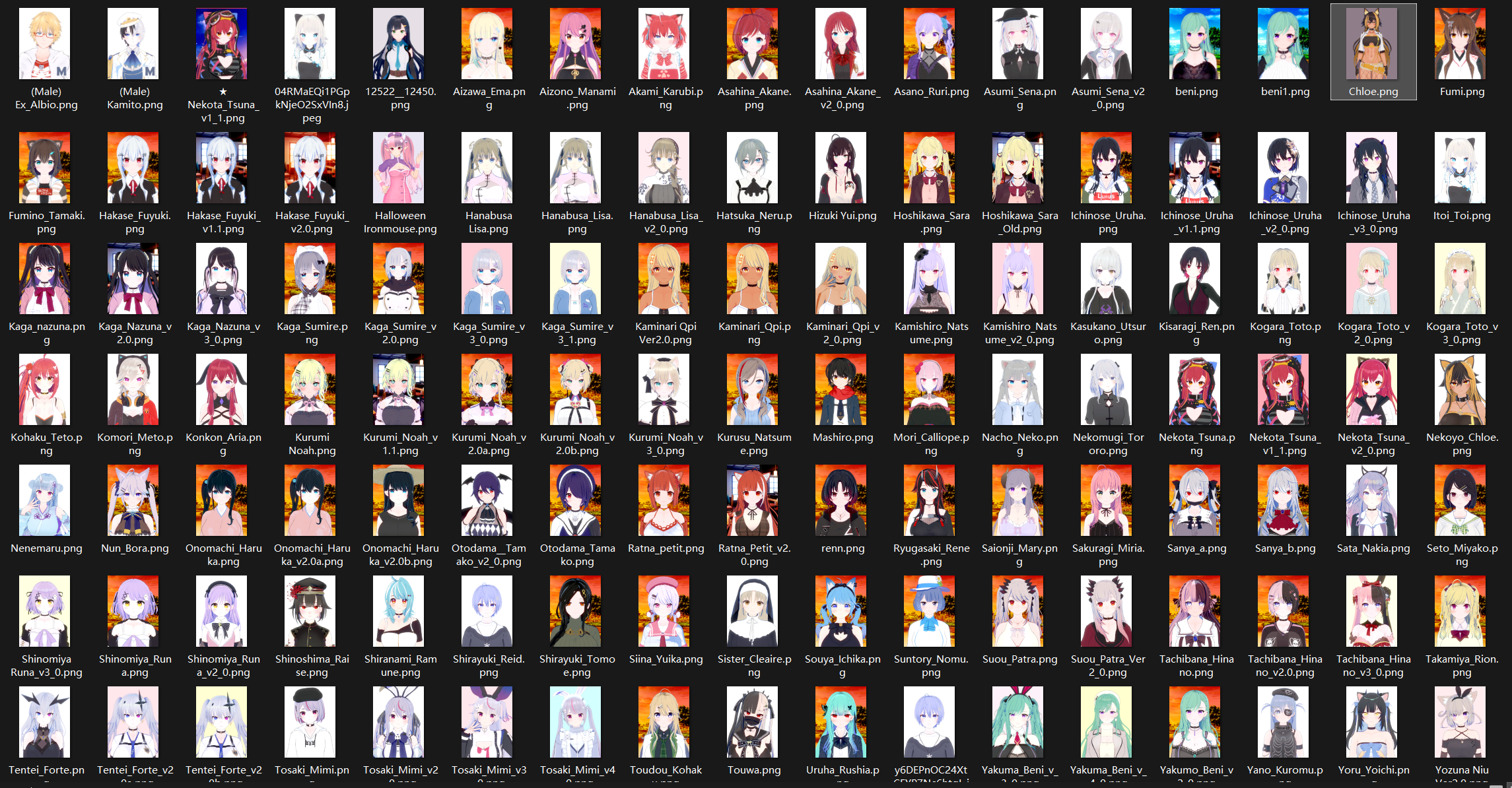 【KK KKS/人物卡作者】Pack ねむ (Qlonemu) 合集-玖生库